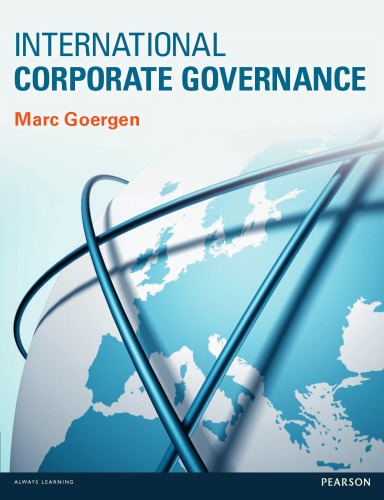 International Corporate Governance 1 Ed Goergen Marc