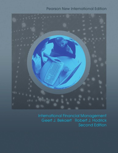 International Financial Management Pearson New International Edition 2nd Ed Bekaert