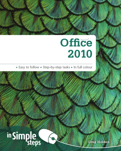 Office 2010 In Simple Steps Holden Greg