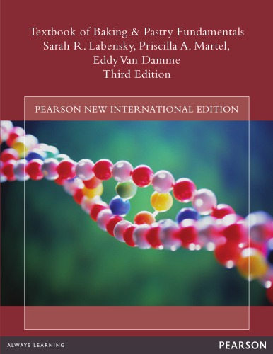On Baking 3rd Ed Labensky Sarah R Martel Priscilla A Van Damme