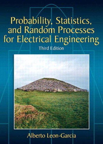 Probability Statistics And Random Processes For Electrical Engineering 3rd Ed Leongarcia