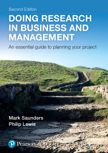 Doing Research In Business And Management Second Edition Saunders