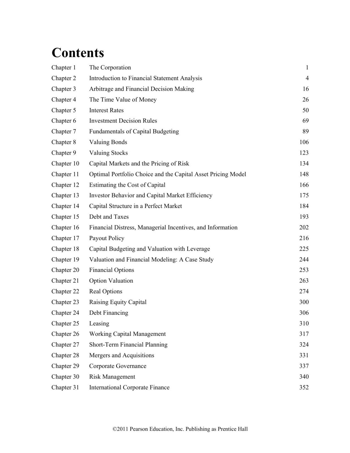 Corporate Finance The Core Solutions 2nd Edition Jonathan Berk