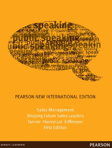 Sales Management Shaping Future Sales Leaders Erffmeyer Robert Honeycutt