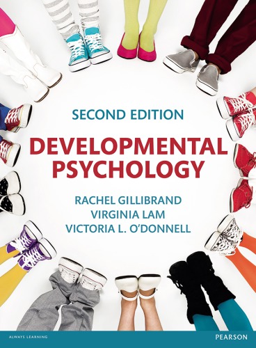 Developmental Psychology Second Edition Gillibrand Rachel Lam