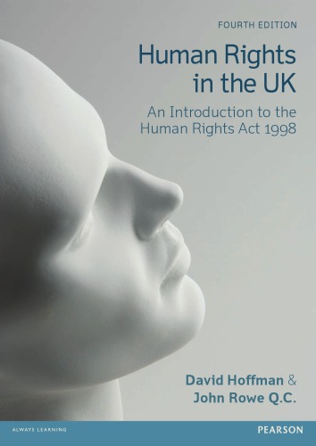 Human Rights In The Uk An Introduction To The Human Rights Act 1998 4th Ed Hoffman