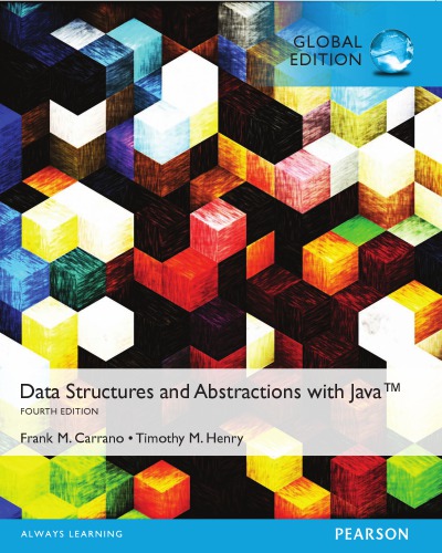Data Structures And Abstractions With Java Fourth Edition Global Edition Carrano