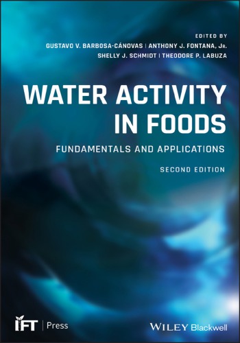 Water Activity In Foods Fundamentals And Applications 2nd Gustavo V Barbosacnovas