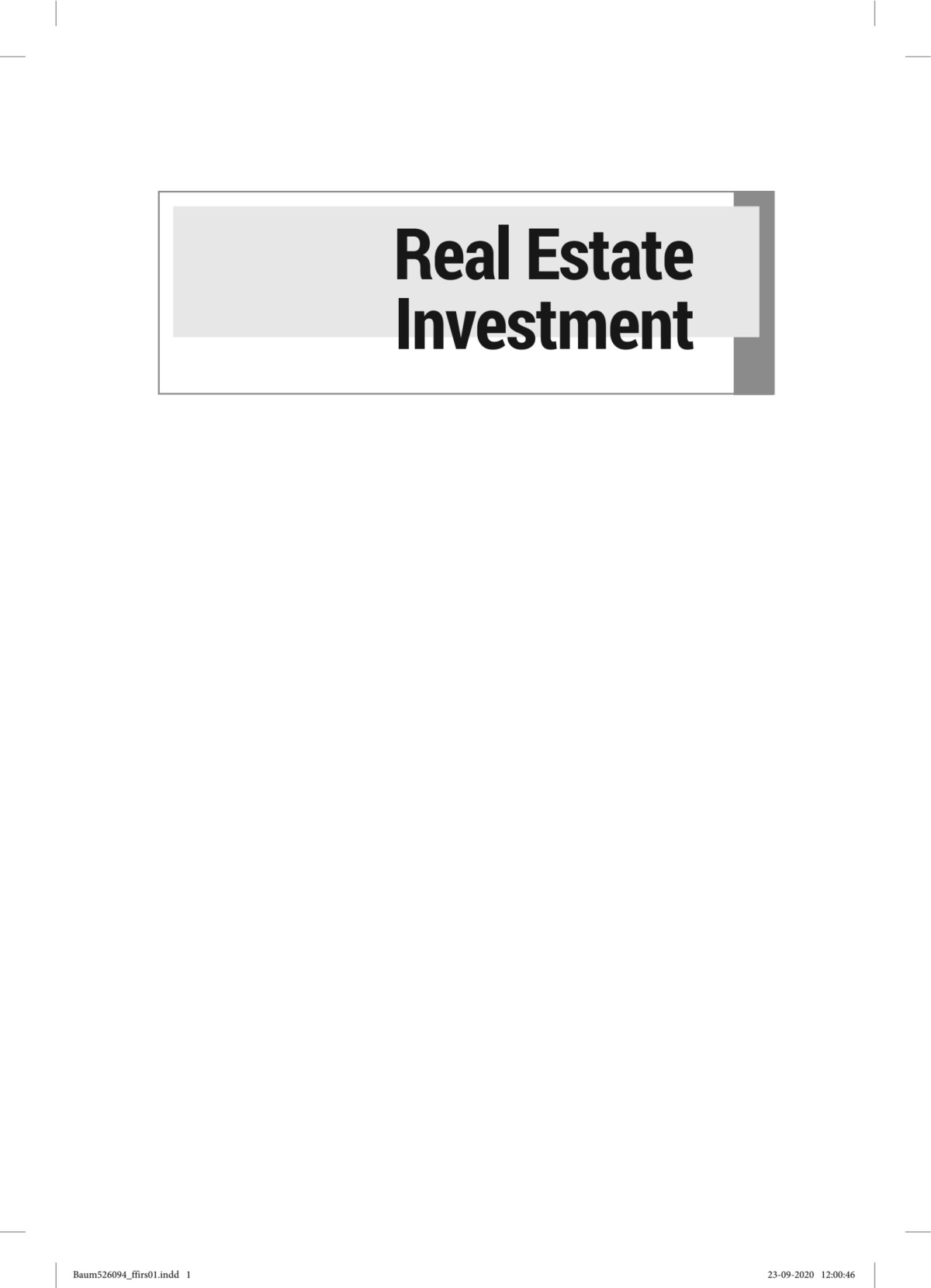 Real Estate Investment And Finance Strategies Structures Key Decisions David Hartzell