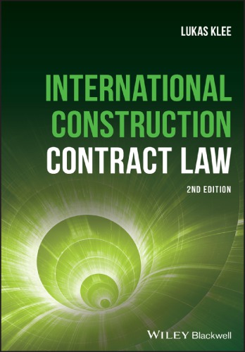 International Construction Contract Law Second Edition Klee Lukas