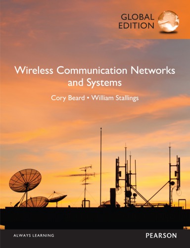 Wireless Communication Networks And Systems First Edition Stallings