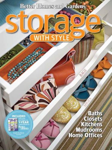 Better Homes Gardens Storage With Style Better Homes And Gardens Books Firm