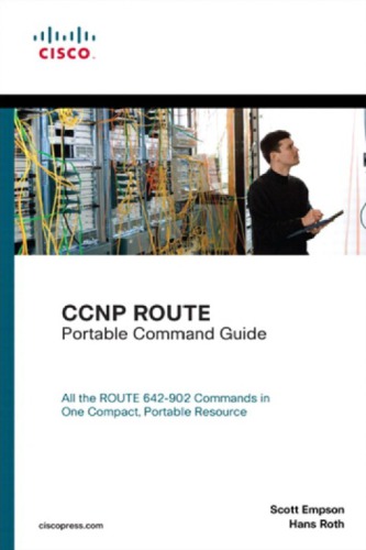 Ccnp Route Portable Command Guide Description Based On Print Version Record Empson