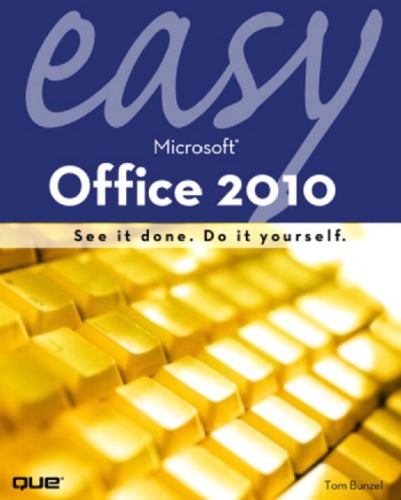 Easy Microsoft Office 2010 Bunzel Tom