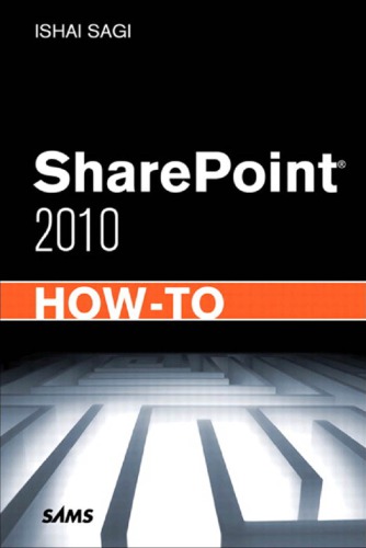 Sharepoint 2010 Howto Sagi Ishai