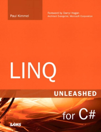 Linq Unleashed For C Includes Index Kimmel Paul