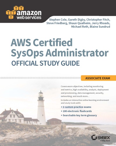Aws Certified Sysops Administrator Official Study Guide Associate Exam Amazon Web Services Firm Cole