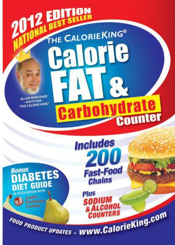 The Calorieking Calorie Fat Carbohydrate Counter 2012 Larger Print 2020 Edition Borushek