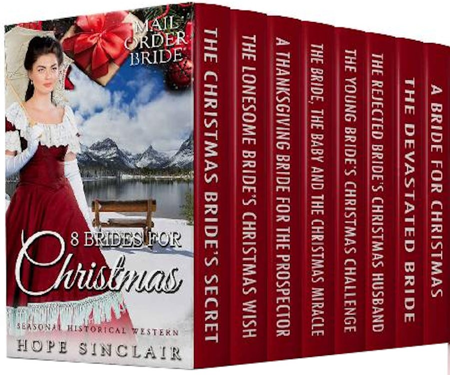 8 Christmas Brides Seasonal Historical Western 8 Books Box Set Hope Sinclair Hope Sinclair
