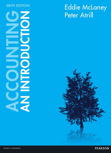 Accounting An Introduction Mclaney Edward Jatrill Peter