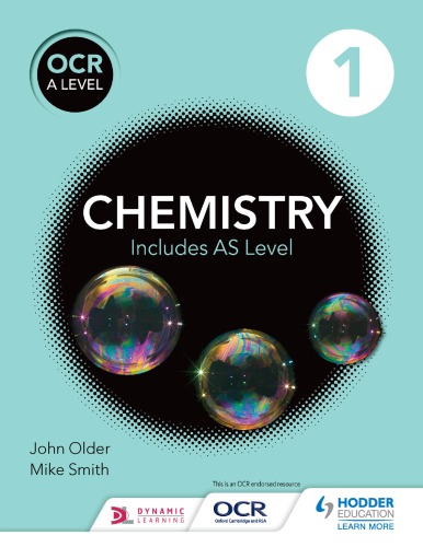 Ocr A Level Chemistry Year 1 Student Book Smith Mikeolder John