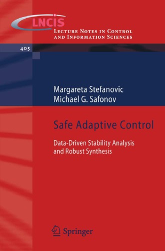 Safe Adaptive Control Datadriven Stability Analysis And Robust Synthesis Stefanovic