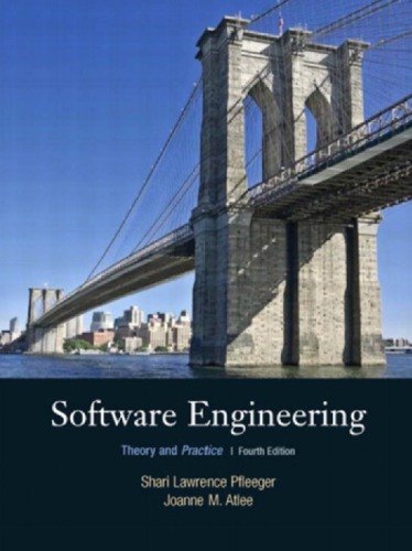 Software Engineering Theory And Practice 4th Edition Shari Lawrence Pfleeger