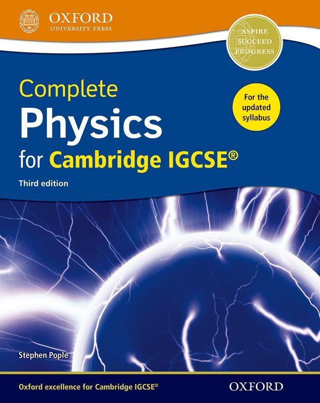 Complete Physics For Cambridge Igcse 3rd Stephen Pople