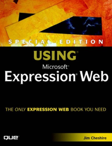 Special Edition Using Microsoft Expression Web With Cdrom R Expression Web Special Edition Using Cheshire