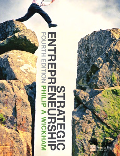 Strategic Entrepreneurship 1a Ed Wickham Philip A