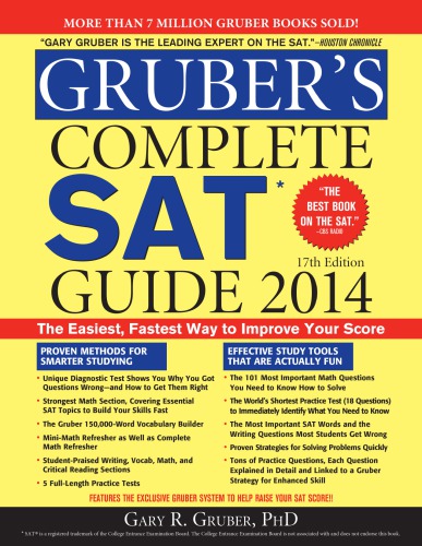 Grubers Complete Sat Guide 2014 17th Ed Gruber Gary R