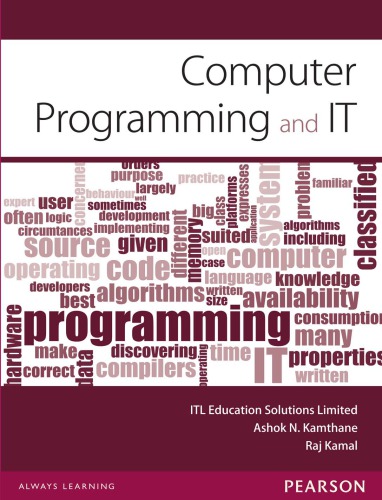 Computer Programming And It Kamal Raj Itl Education Solutions Limited Kamthane
