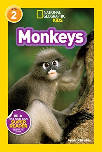 National Geographic Kids Monkeys Illustrated Anne Schreiber