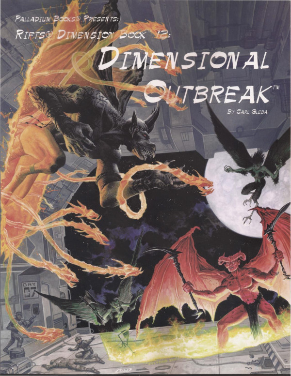 Rifts Dimension Book 12 Dimensional Outbreak Carl Gleba