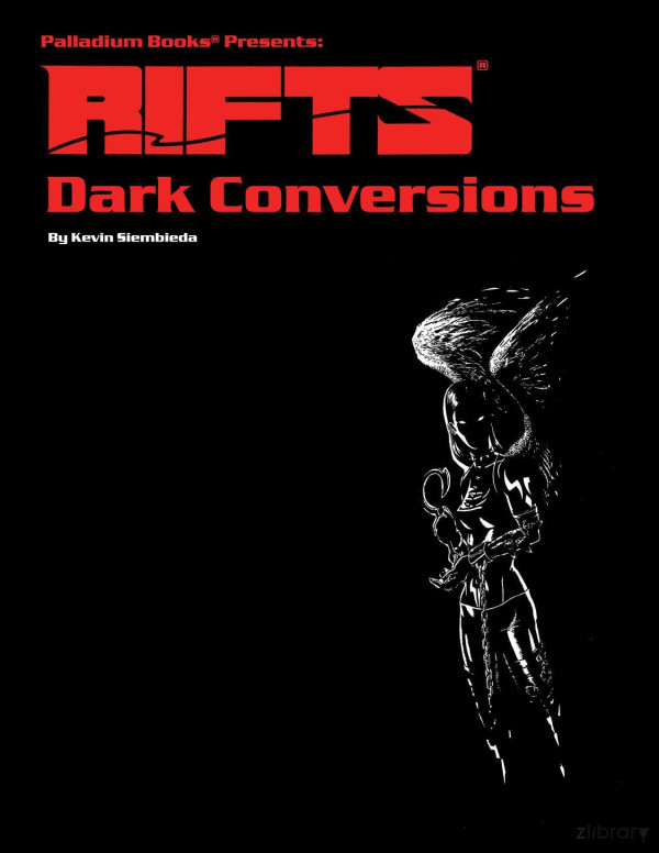 Rifts Conversion Book 3 Dark Conversions Kevin Siembieda