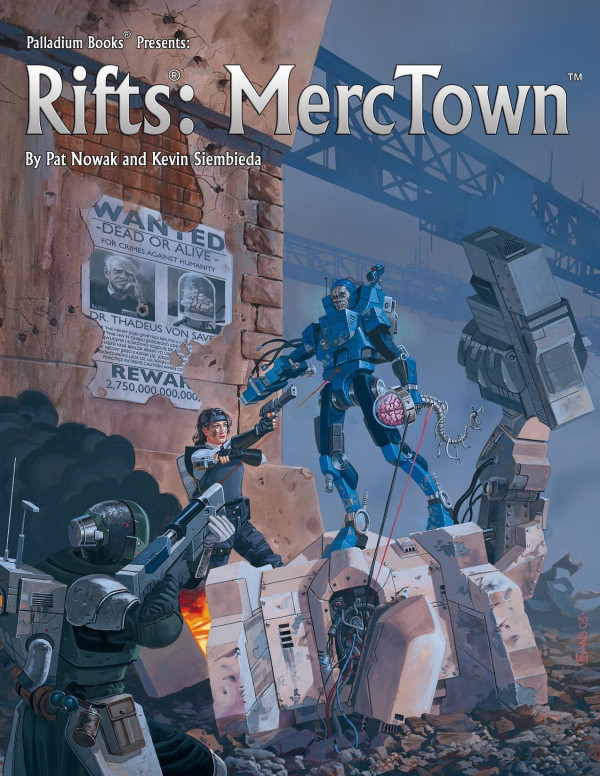 Rifts Merctown Patrick Nowak Kevin Siembieda