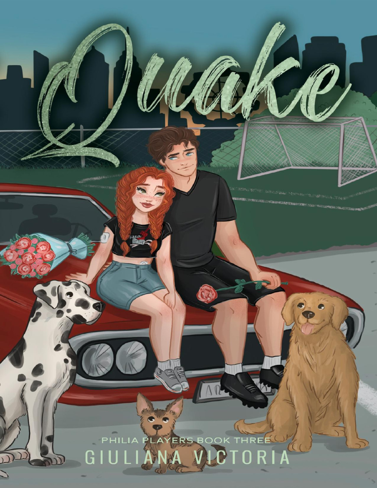 Quake A Neighbors To Lovers Soccer Romance With Mental Health And Type 1 Diabetes Representation Philia Players Book 3 Giuliana Victoria
