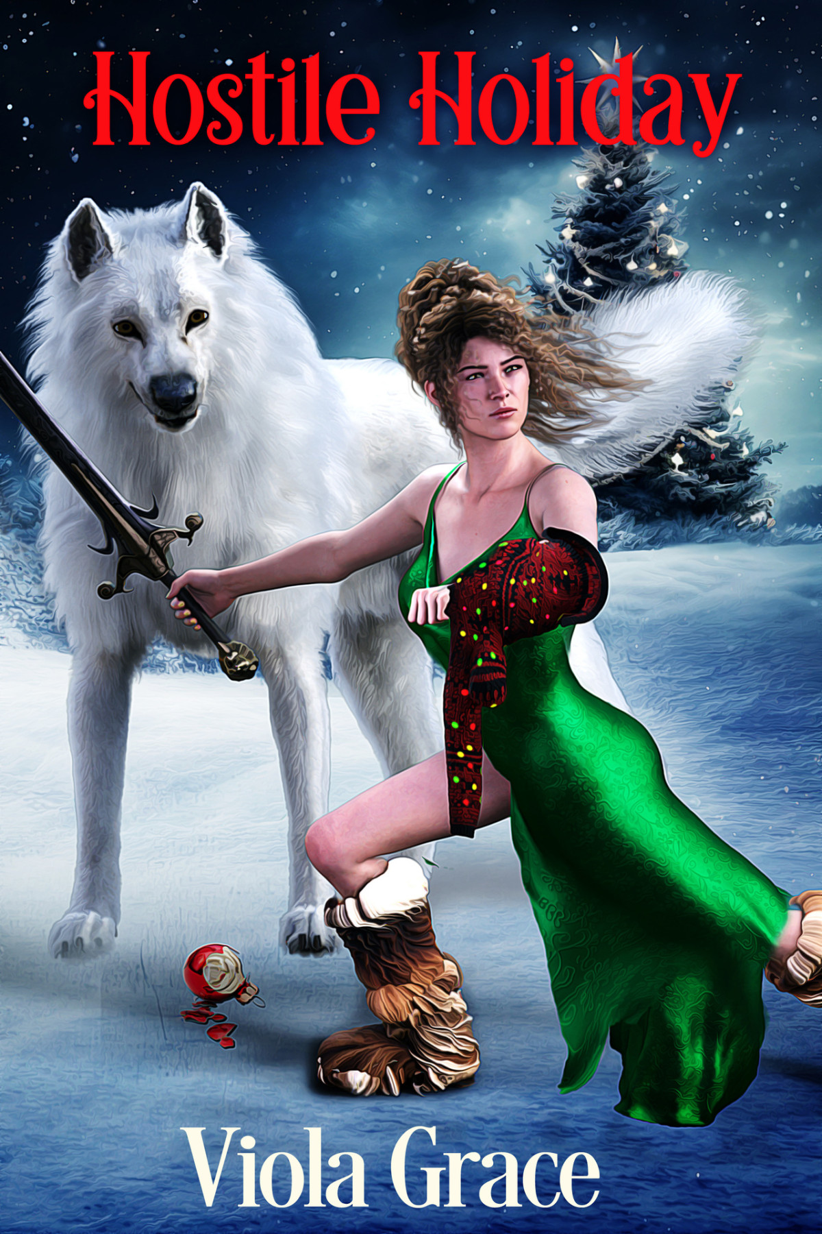 Hostile Holiday 1st Edition Viola Grace
