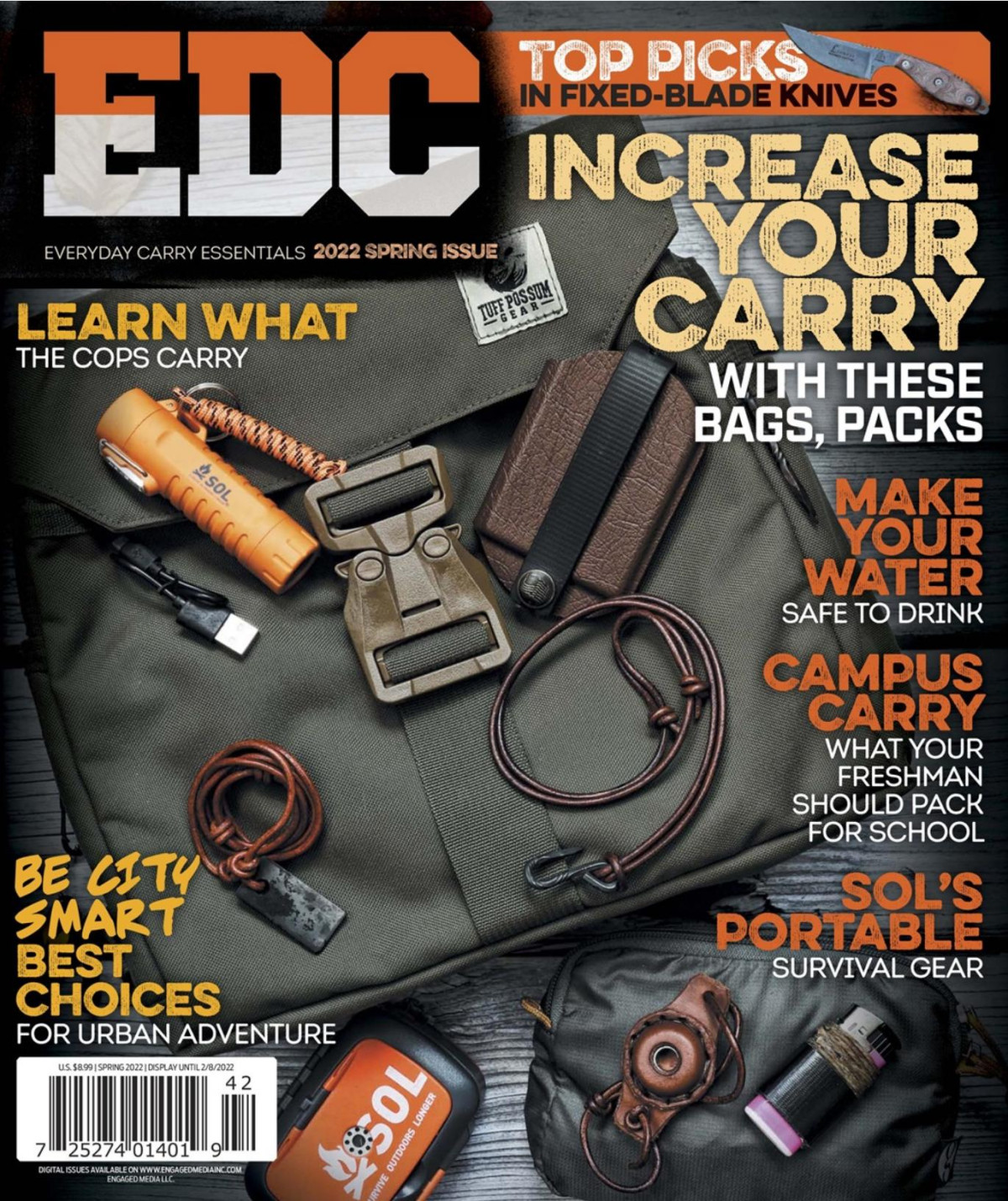 American Outdoor Survival Guide 2022 2 Spring Edc Multiple Authors