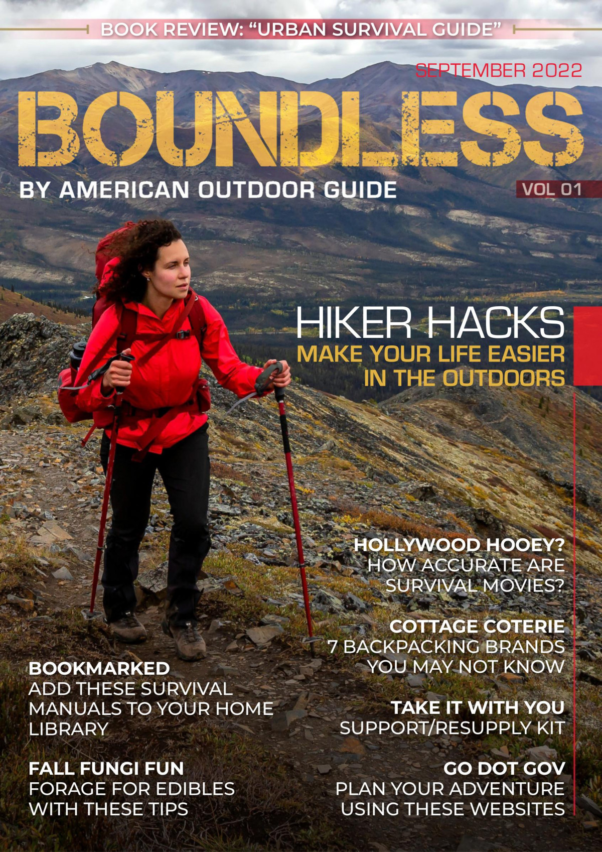 American Outdoor Survival Guide 2022 9 Boundless 1st Edition Multiple Authors