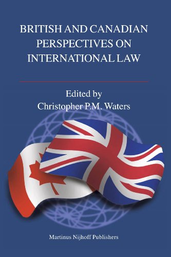 British And Canadian Perspectives On International Law Waters