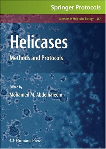 Helicases Methods And Protocols 1st Edition Mohamed Abdelhaleem Auth