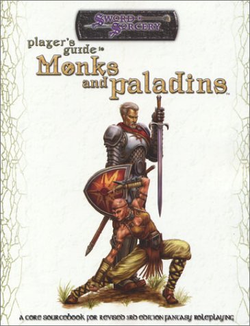 Players Guide To Monks And Paladins D20 Generic System White Wolf