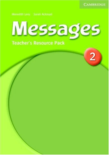 Messages 2 Teachers Resource Pack Tch Meredith Levy Sarah Ackroyd