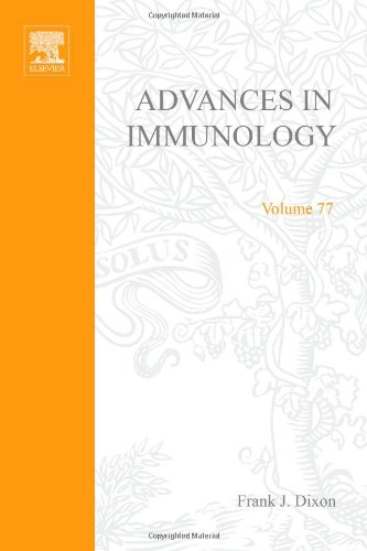 Advances In Immunology 77 1st Edition Frank J Dixon