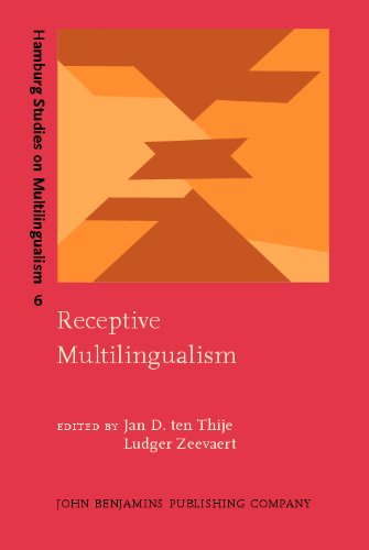 Receptive Multilingualism Linguistic Analyses Language Policies And Didactic Concepts Hamburg Studies On Multilingualism Jan D Ten Thije