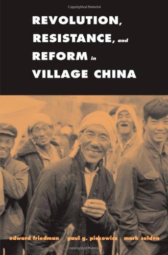 Revolution Resistance And Reform In Village China Yale Agrarian Studies Series Edward Friedman