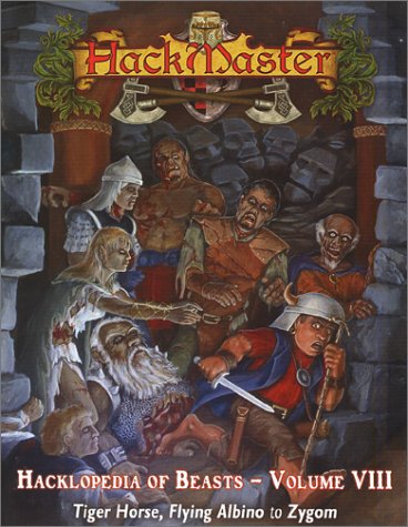 Hackmaster The Hacklopedia Of Beasts Vol 8 The Hackmaster Development Team
