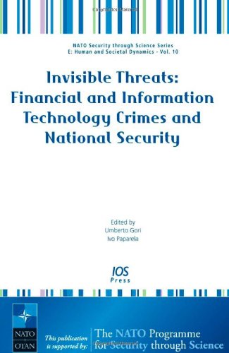 Invisible Threats Financial And Information Technology Crimes And National Security Volume 10 Nato Security Through Science Series Human And Societal Dynamics Nato Security Through Science U Gori