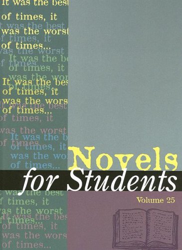 Novels For Students Vol 25 Anne Devereaux Jordan Ira Mark Milne
